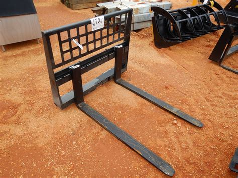 skid steer forklift attachment|replacement forks for skid steer.